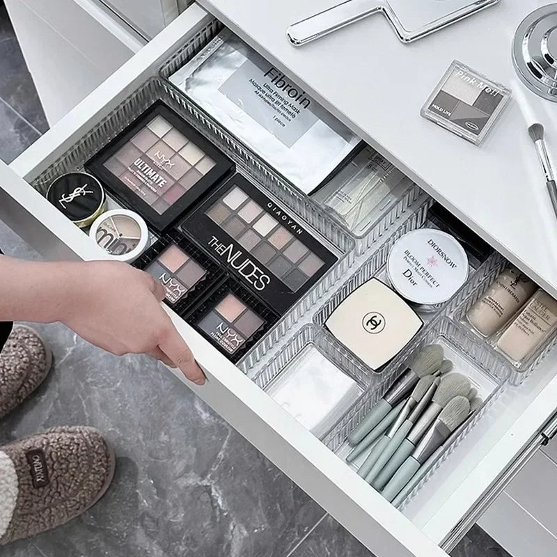 Unlimited Desk Drawer Organizers Set Plastic