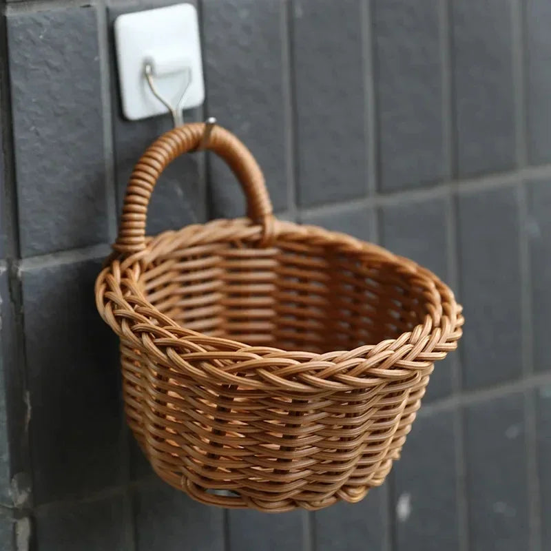Wall-mounted Vegetable Basket Fruit and Sundry