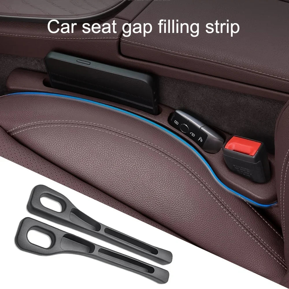 2-Piece Car Seat Gap Filler & Storage Organizer