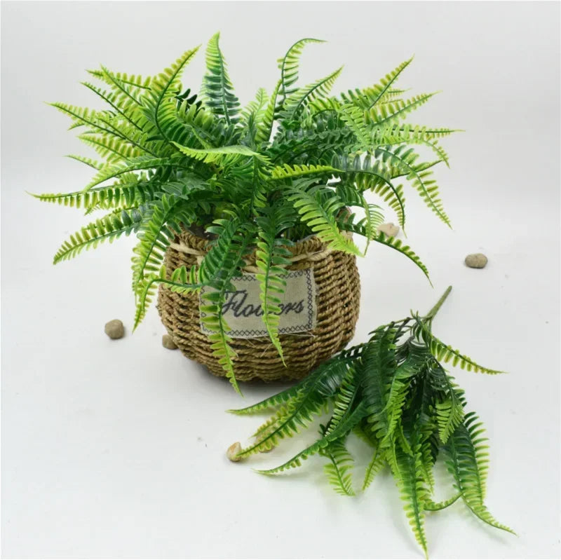 Artificial Boston Fern Plant