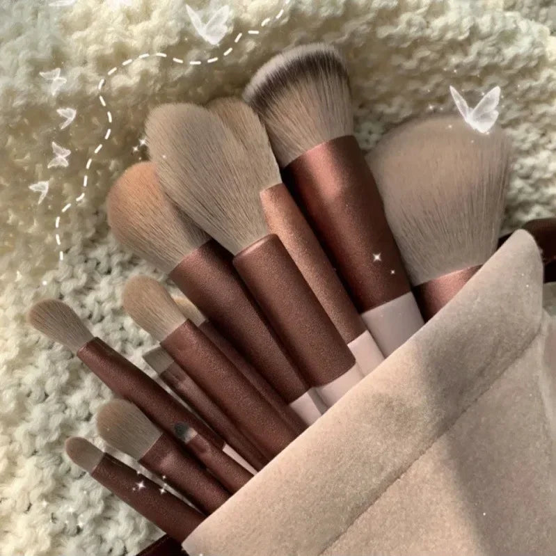 Professional Makeup Brush Set – 3, 13, or 22 Pieces
