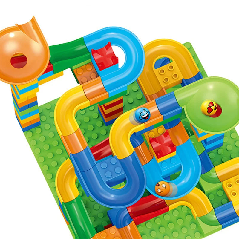 Children’s DIY Block Slide Toy
