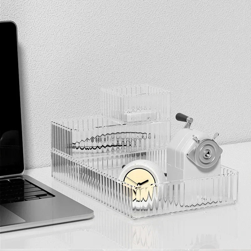 Unlimited Desk Drawer Organizers Set Plastic