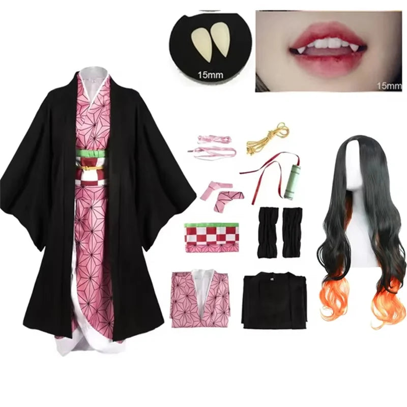 Kids' Nezuko Kamado Cosplay Costume