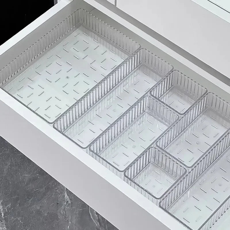 Unlimited Desk Drawer Organizers Set Plastic