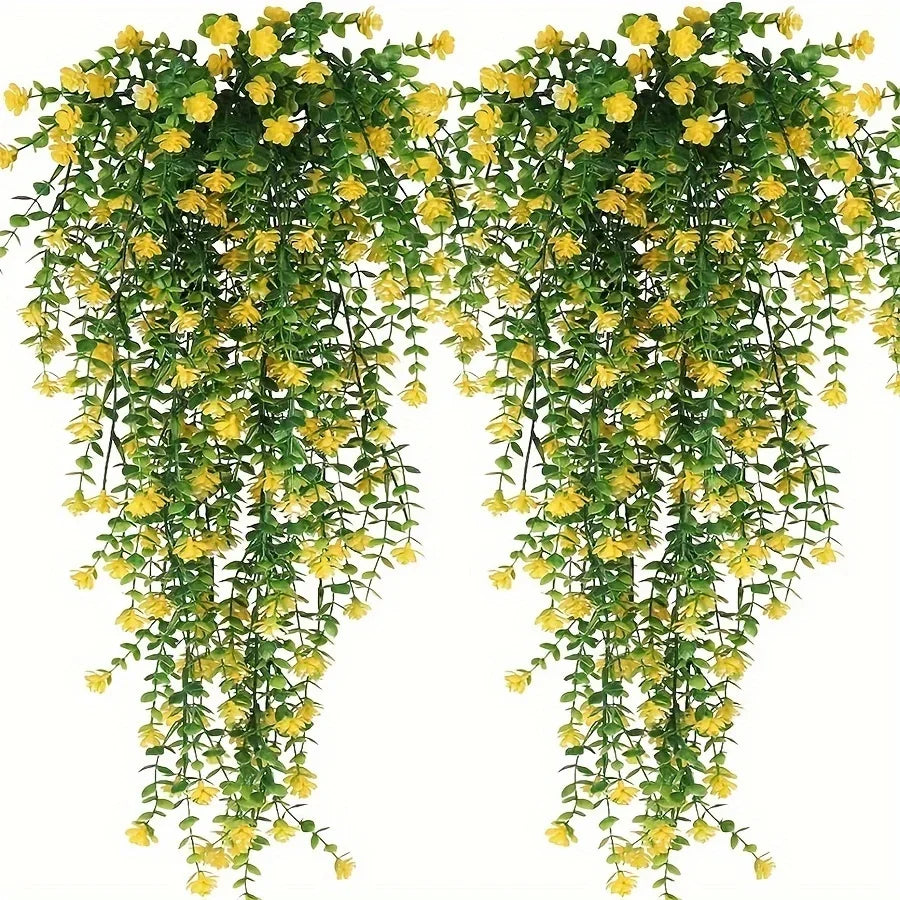 Artificial Hanging Eucalyptus Plants – 3 Pack
