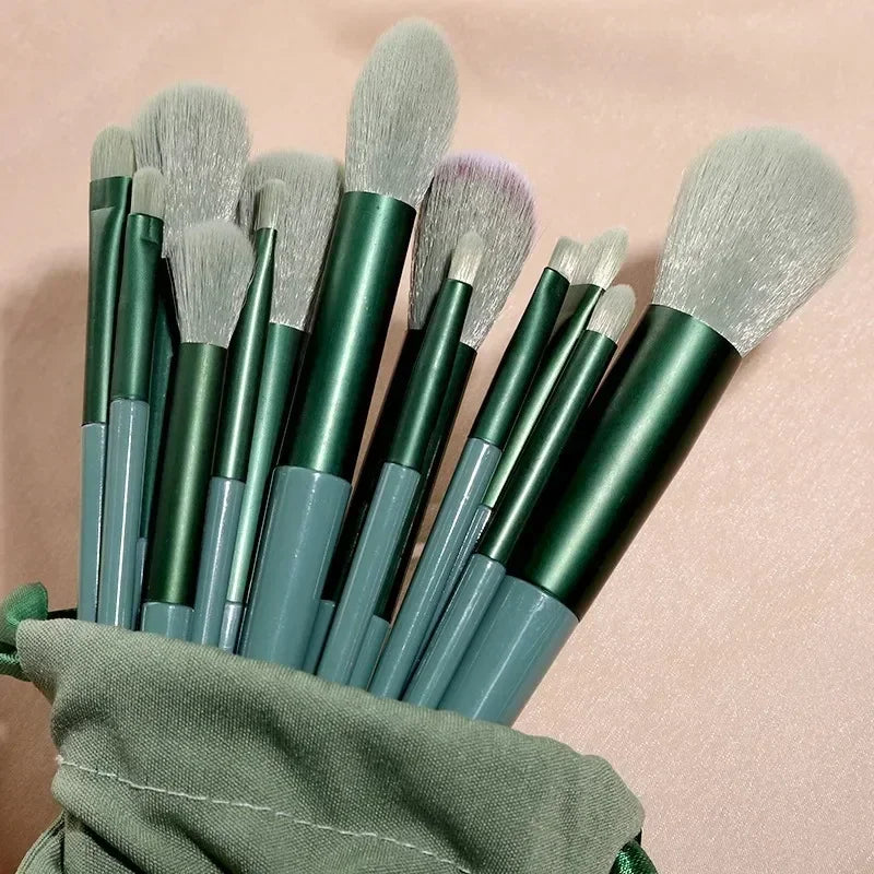 Professional Makeup Brush Set – 3, 13, or 22 Pieces