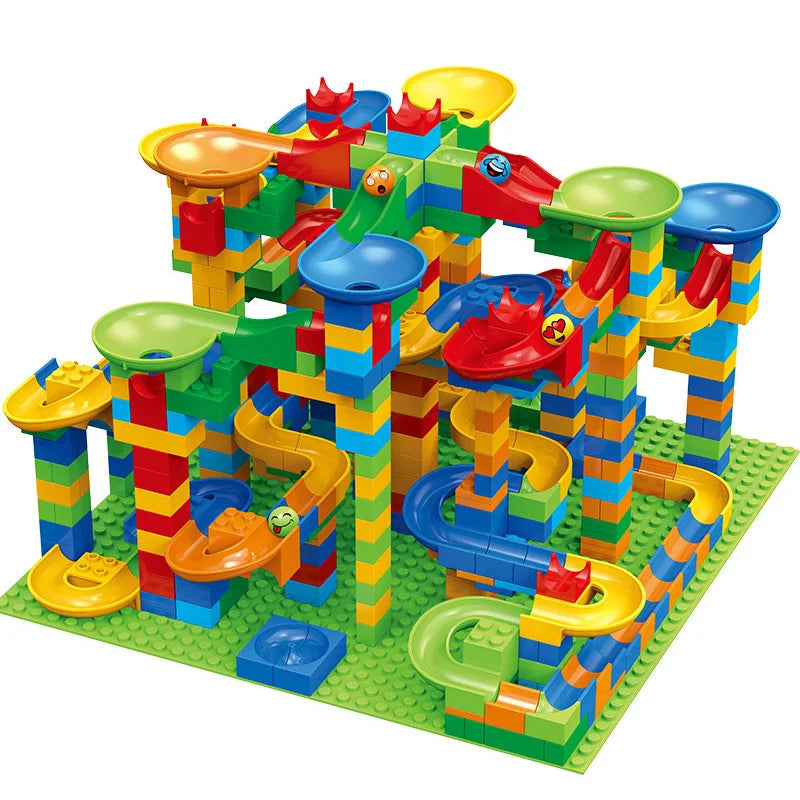 Children’s DIY Block Slide Toy