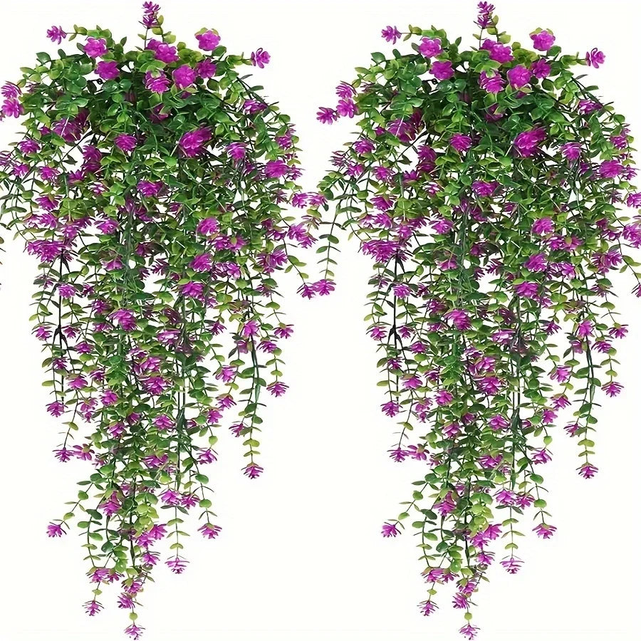 Artificial Hanging Eucalyptus Plants – 3 Pack
