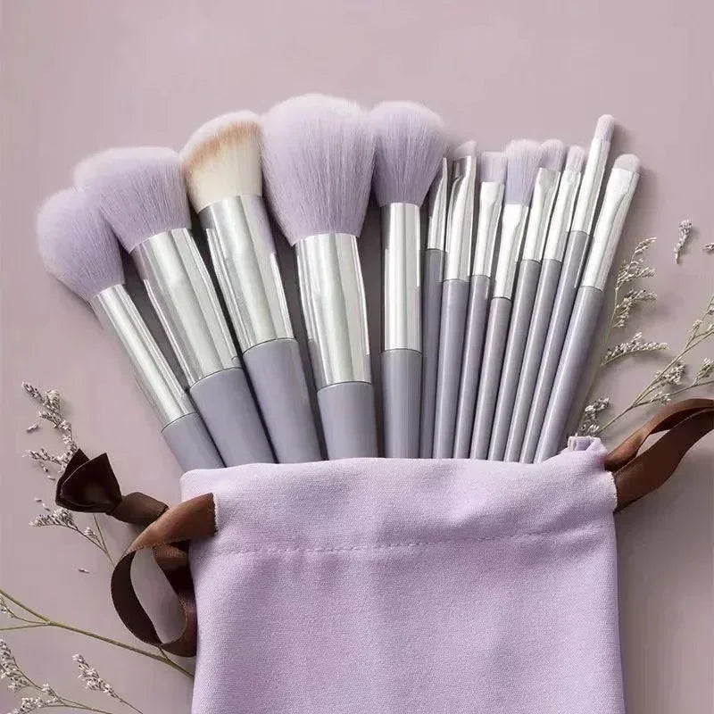Professional Makeup Brush Set – 3, 13, or 22 Pieces