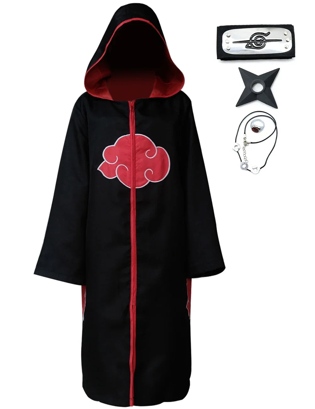 Akatsuki Itachi Cosplay Cloak