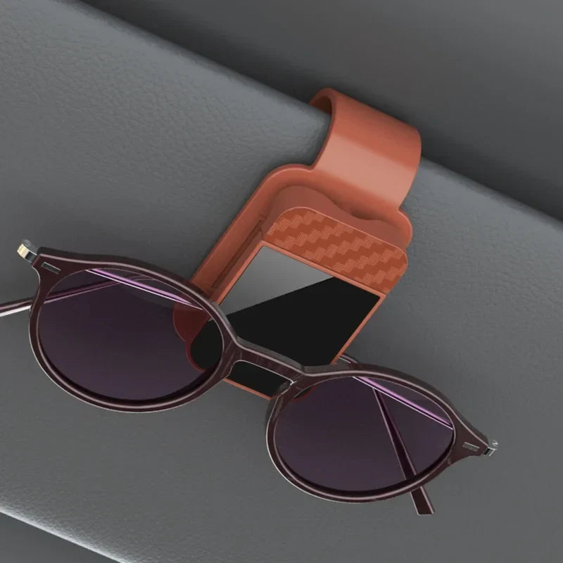 Car Sun Visor Sunglasses & Card Holder Clip