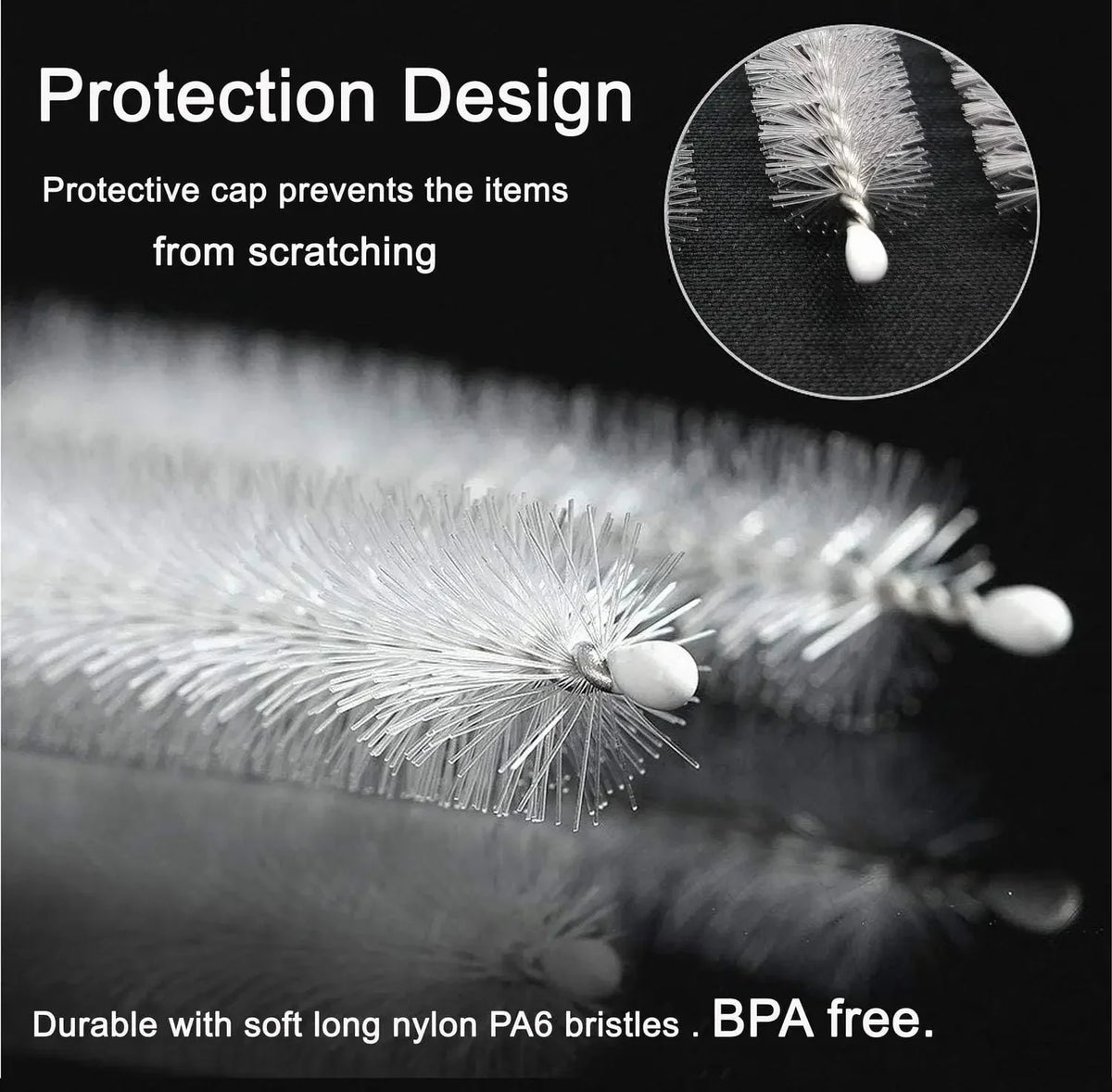 Drinking Straw Cleaning Brush Kit