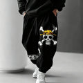 One Piece Graphic Joggers: Y2K Anime Streetwear Pants