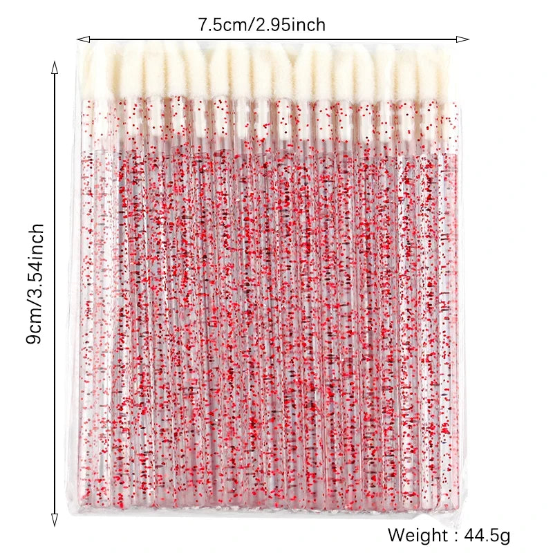 Lip Brush Applicator Set – 5 or 50 Pieces