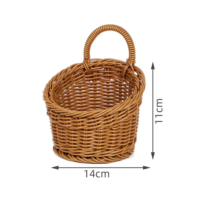 Wall-mounted Vegetable Basket Fruit and Sundry