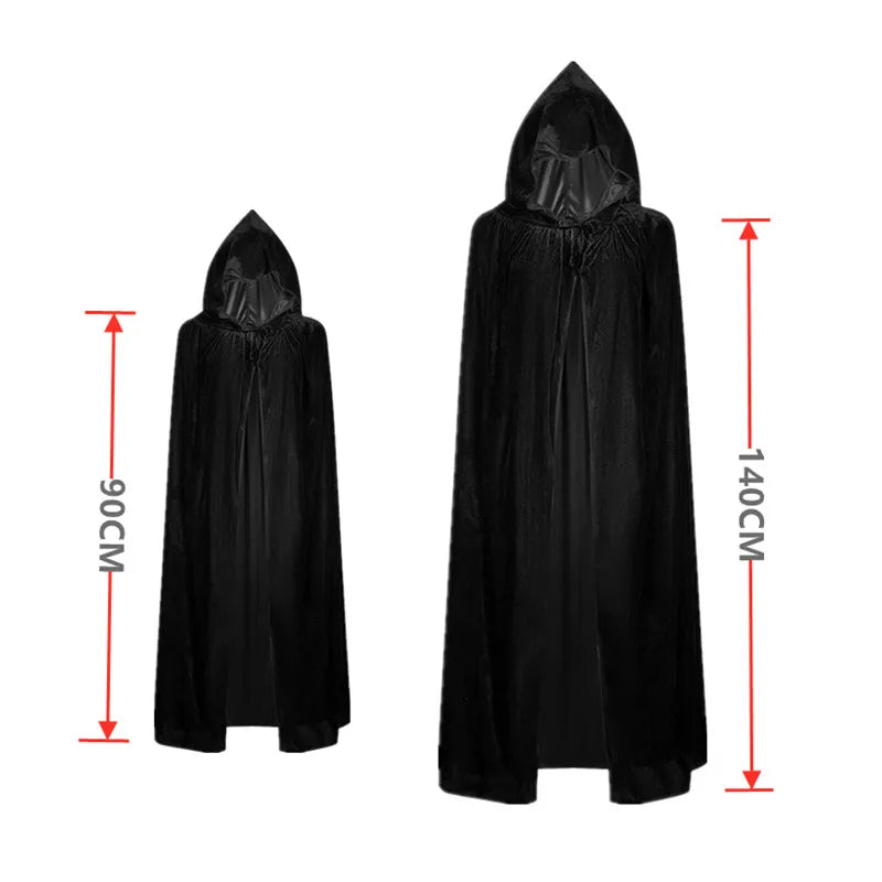 Kids' Grim Reaper Costume with Glowing Eyes