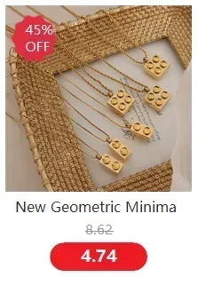 Cute Heart Necklace Earrings Bracelet Jewelry