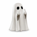 Middle Finger Ghost Statue Fluorescent Glow