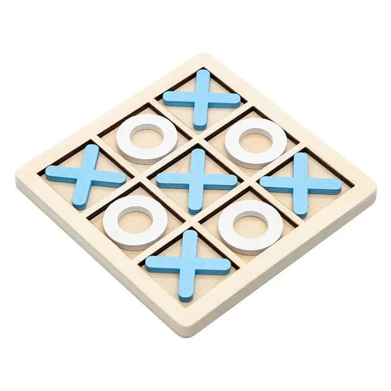 Montessori Wooden Mini Chess Puzzle Game