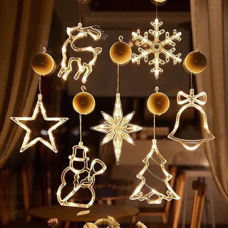 Christmas Suction-Cup LED Window Light