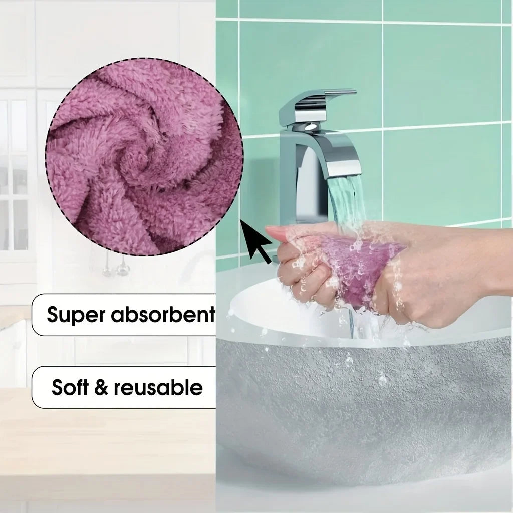 Microfiber Dish Cloths – 10-Pack