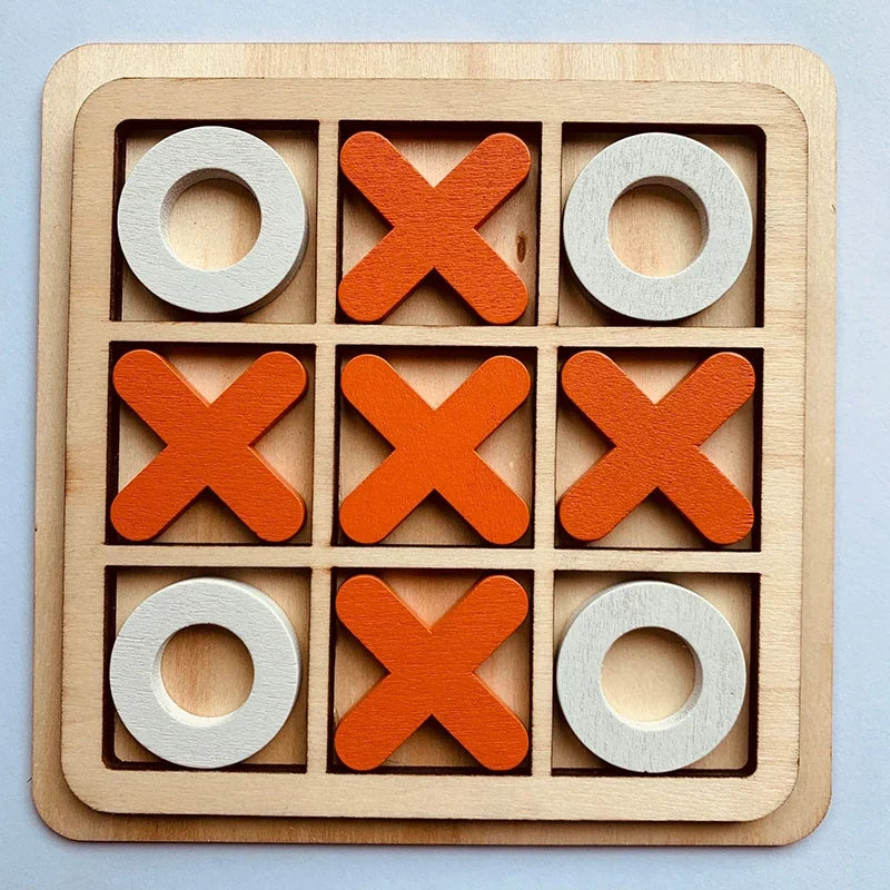 Wooden Tic-Tac-Toe Chess