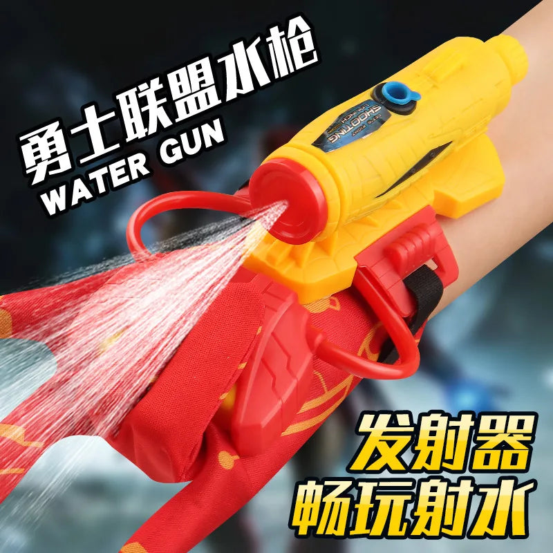 Superhero Figure Glove Water Launcher Set