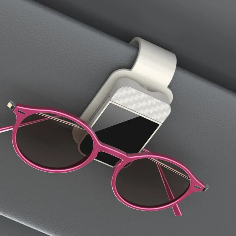 Car Sun Visor Sunglasses & Card Holder Clip