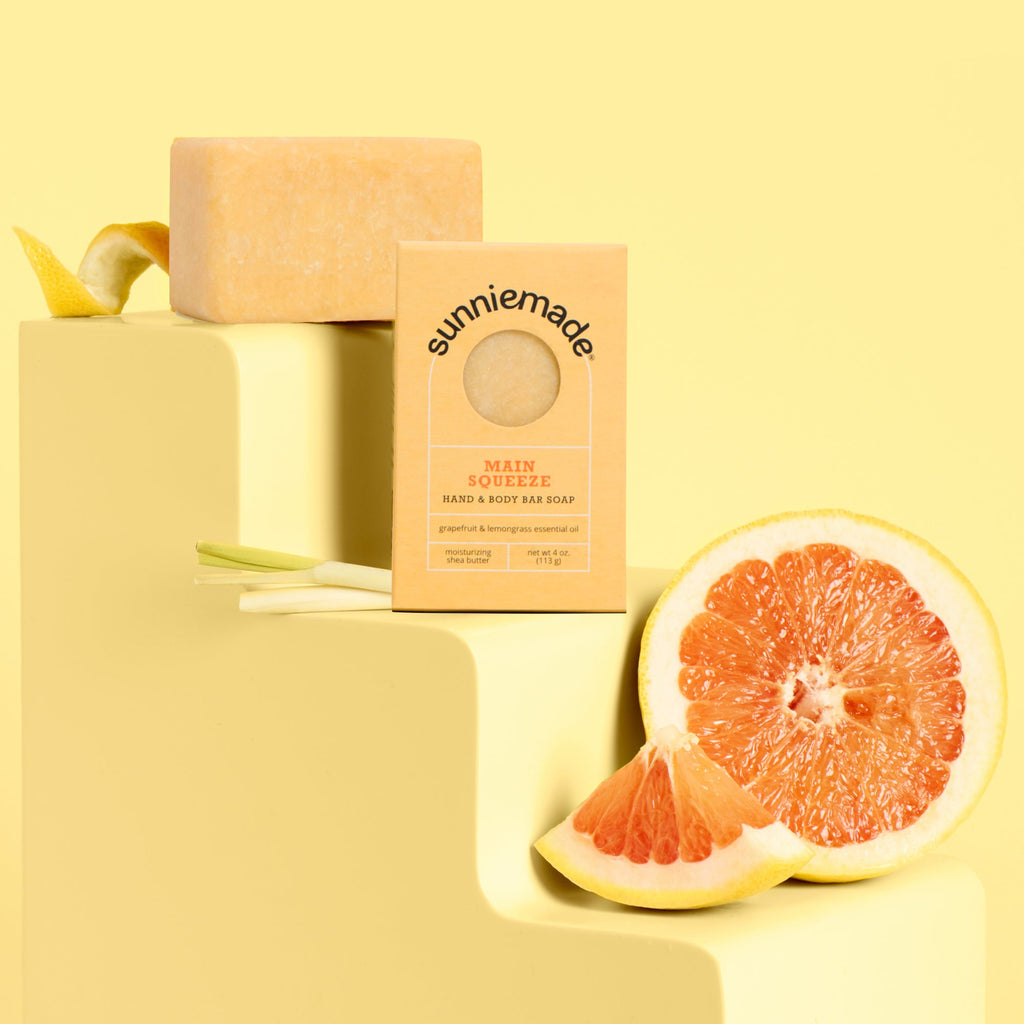 Main Squeeze Moisturizing Hand & Body Bar Soap