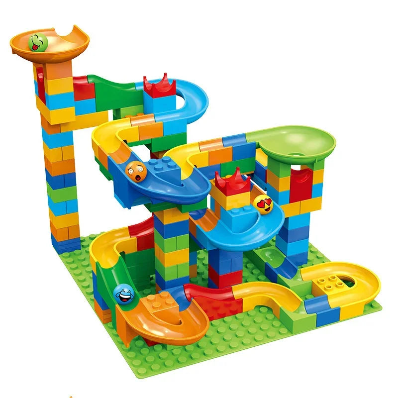 Children’s DIY Block Slide Toy