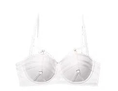 Sexy Pure Desire Bralette Set for Small Chest Push Up Wireless Bra Women Summer New Hot Style Sheer Shoulder Strap Lingerie Set