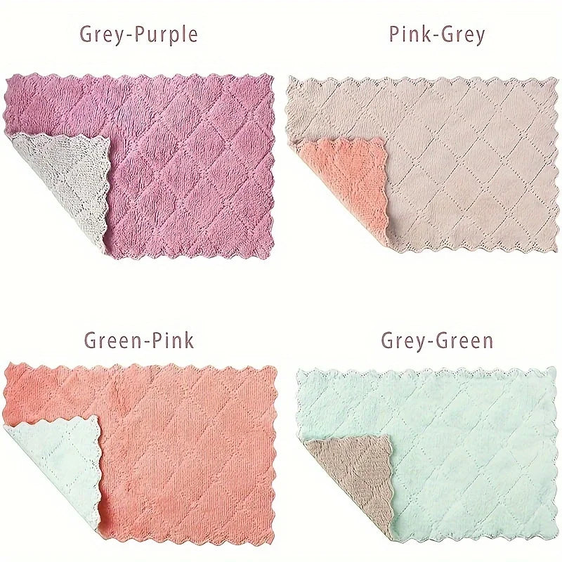 Microfiber Dish Cloths – 10-Pack