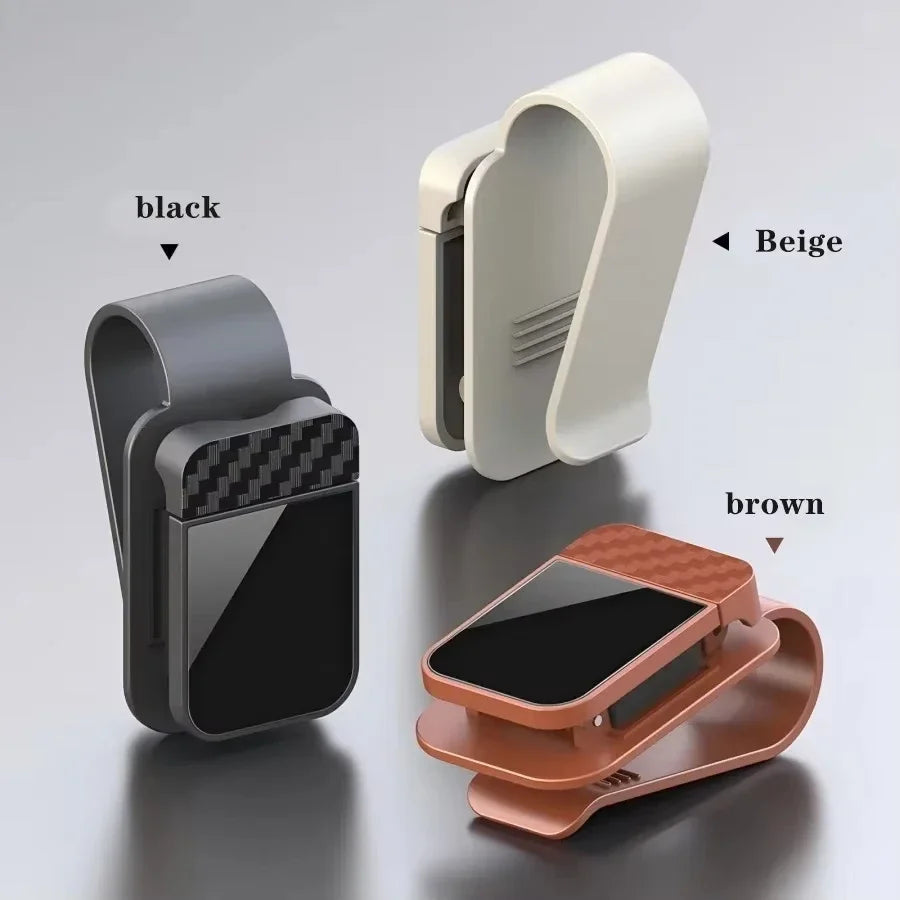 Car Sun Visor Sunglasses & Card Holder Clip