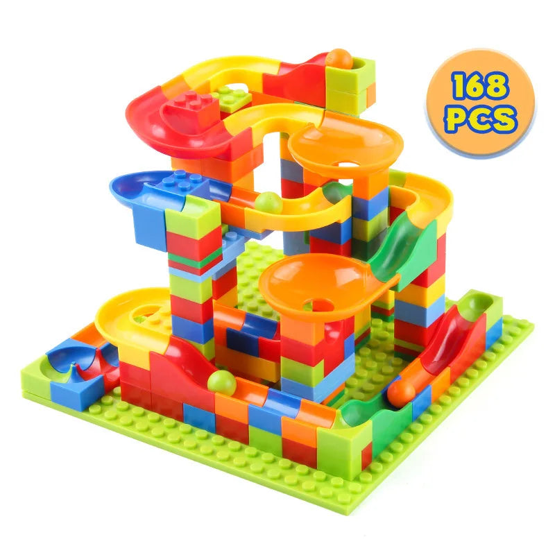 Children’s DIY Block Slide Toy