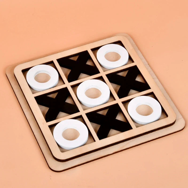 Wooden Tic-Tac-Toe Chess