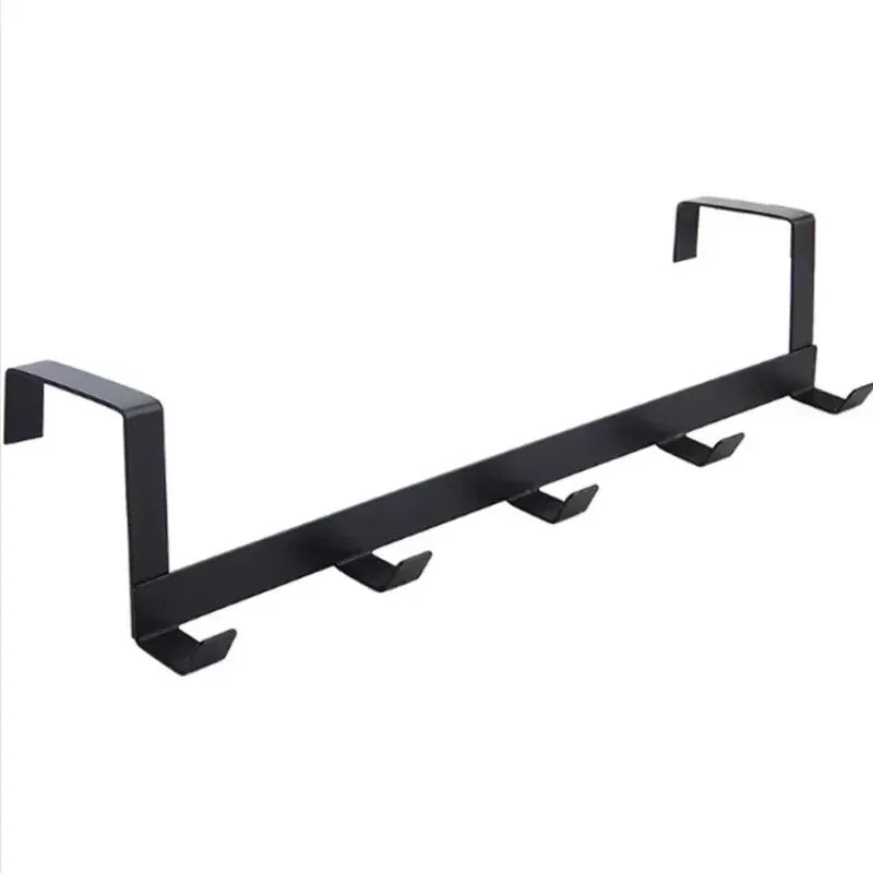 5-Hook Over-the-Door Organizer Rack