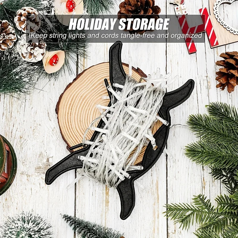 1pc Large Size Light String Storage Bracket – Festival Decorative Light Wire Winding Organizer Clip