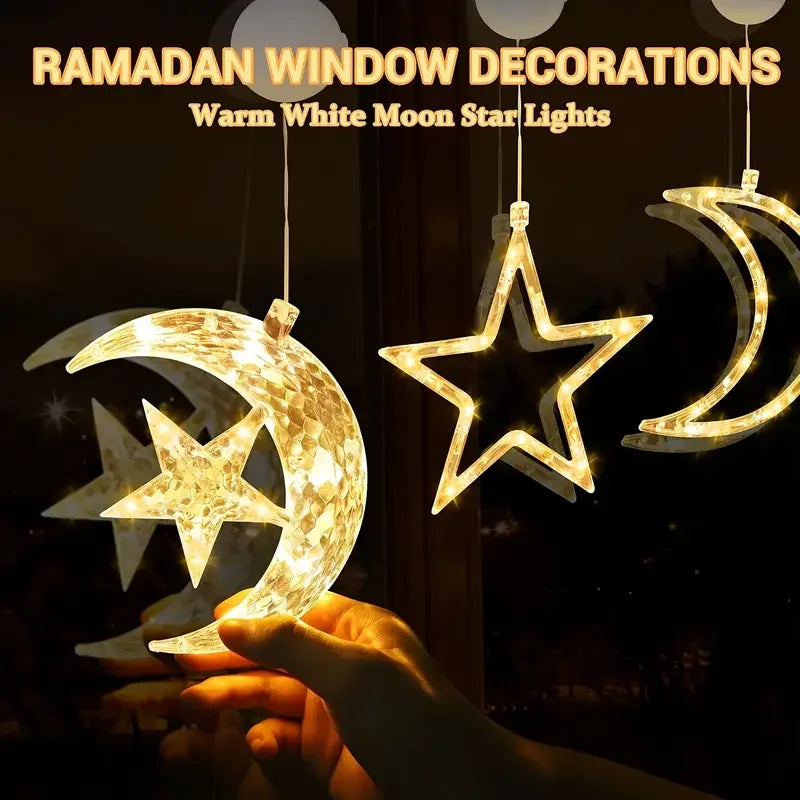 Christmas LED Suction-Cup Window Lights