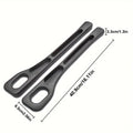 2-Piece Car Seat Gap Filler & Storage Organizer