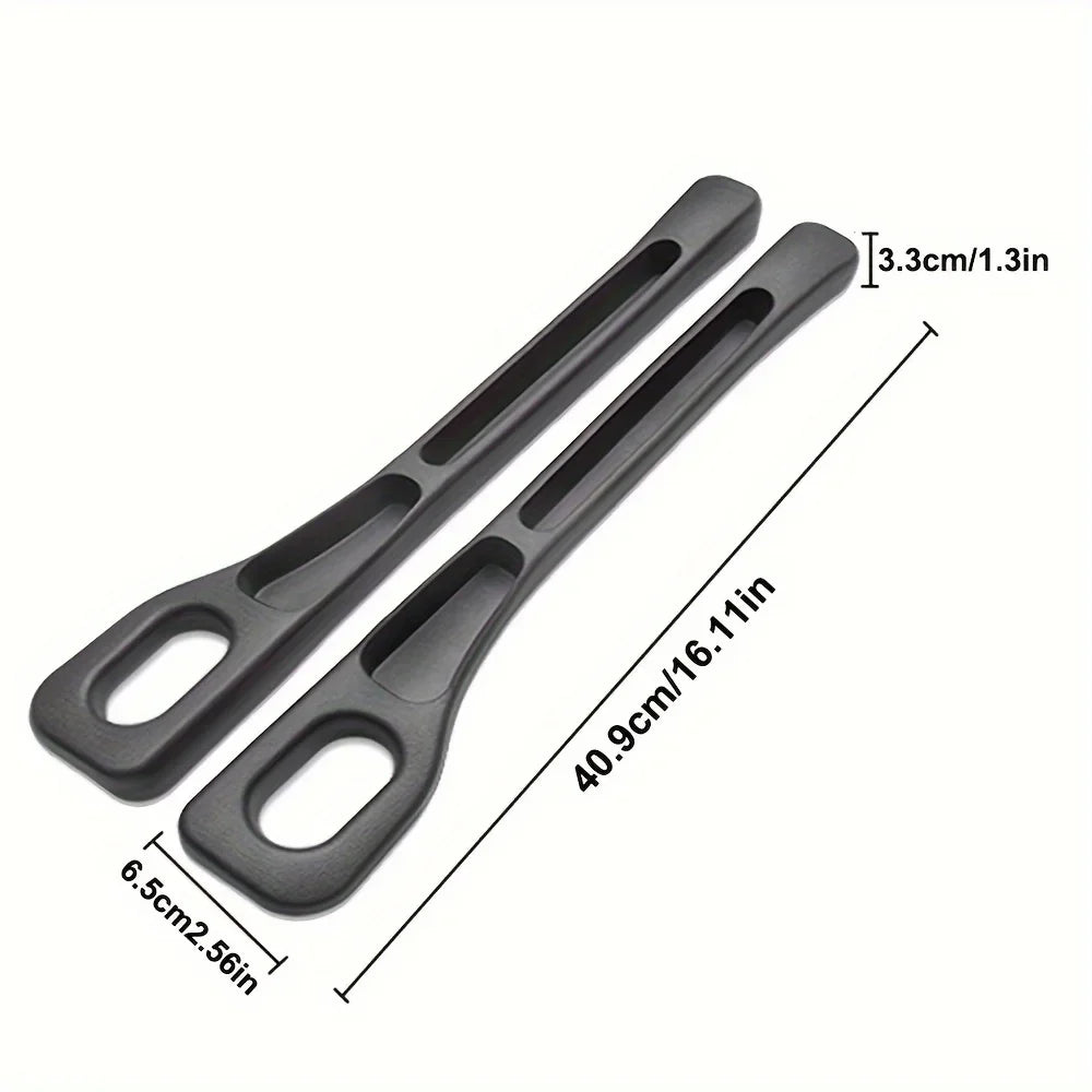 2-Piece Car Seat Gap Filler & Storage Organizer