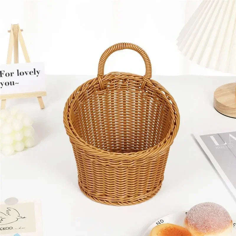 Wall-mounted Vegetable Basket Fruit and Sundry