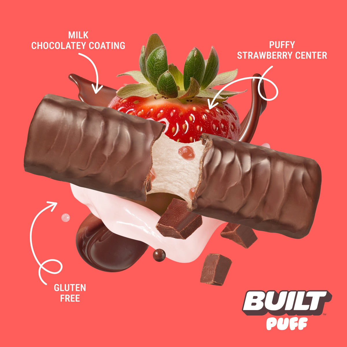 Strawberries 'N Cream Puff