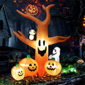8-ft Light-Up Halloween Dead Tree Inflatable