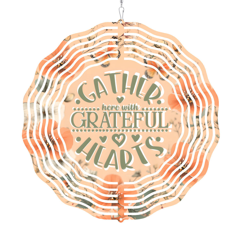 Gather Here Thanksgiving Wind Spinner