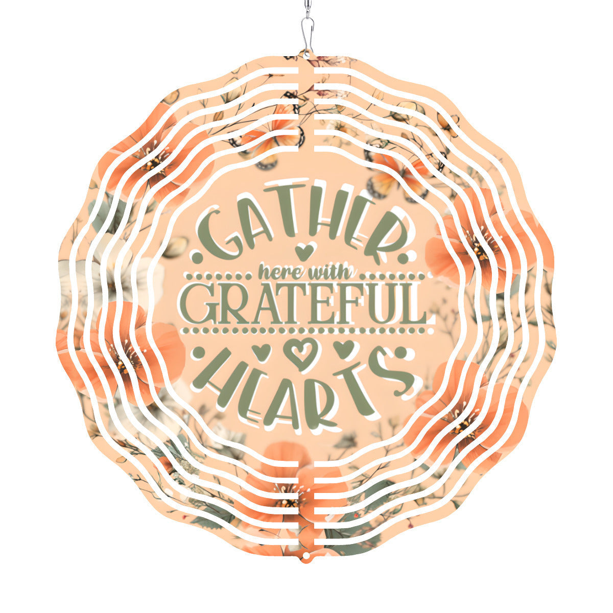 Gather Here Thanksgiving Wind Spinner