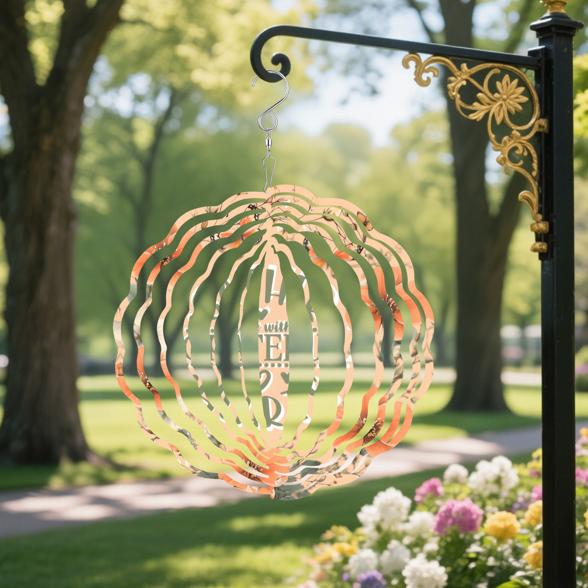 Gather Here Thanksgiving Wind Spinner