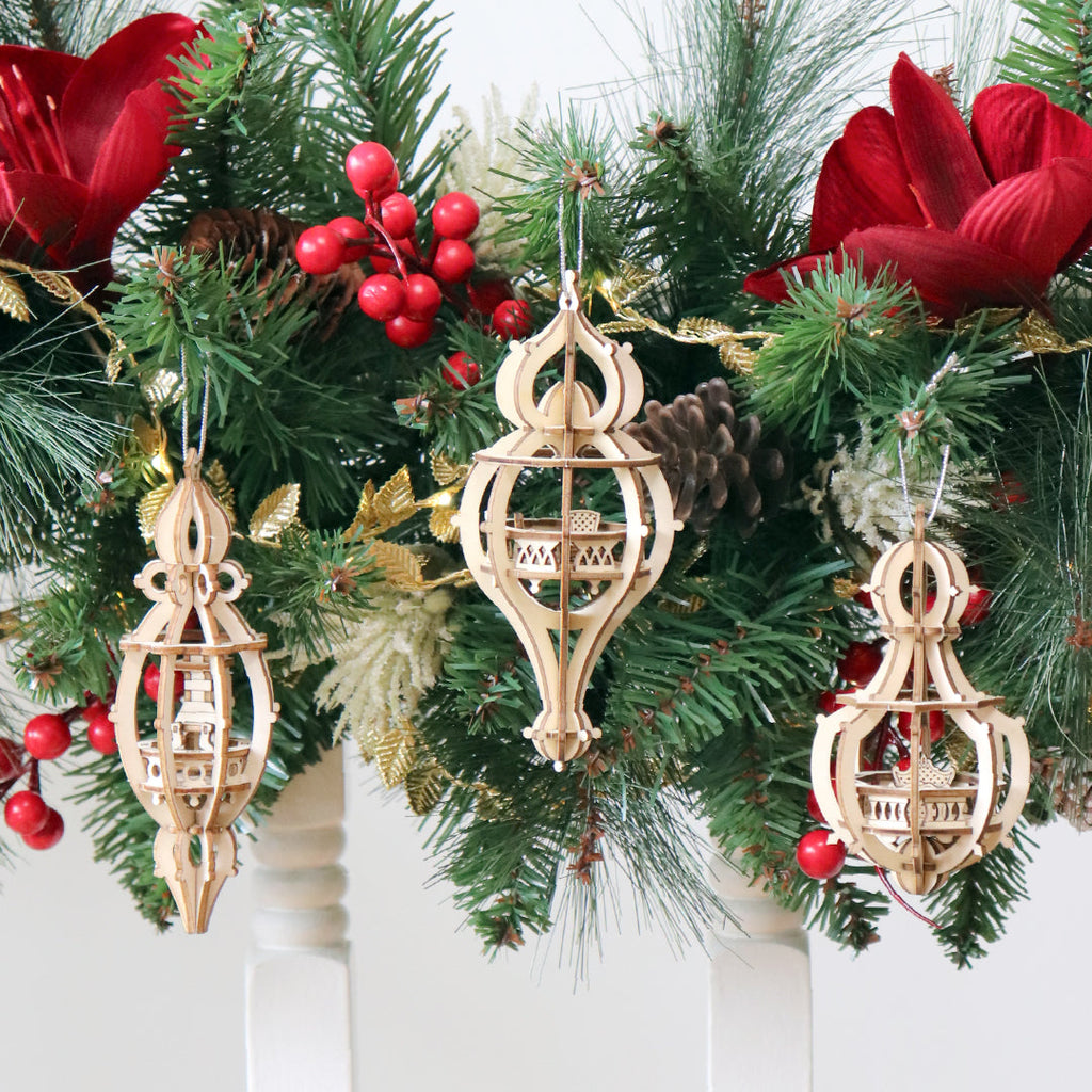 Home Sweet Home Miniature Christmas Bauble Set