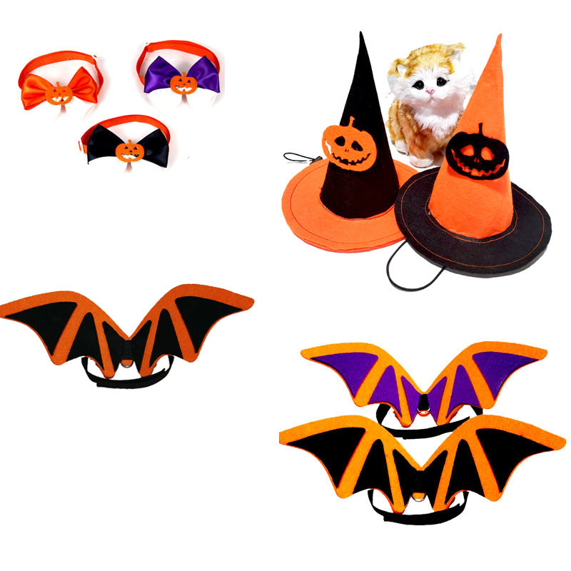 Halloween Pet Wings, Hat or Bow Tie