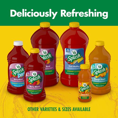 V8 Splash Tropical Blend Flavored Juice 64 Fl Oz